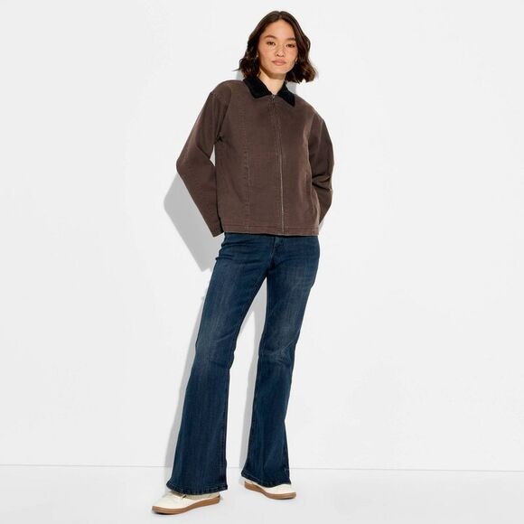 Wild Fable Jackets & Blazers - Women's Twill 90's Barn Field Jacket - Wild Fable Brown XXS